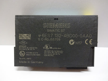 SIEMENS 6ES7 132-4BD00-0AA0 / 6ES7132-4BD00-0AA0 SIMATIC S7 MODULE