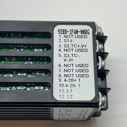 Watlow 93BB-1FA0-00RG Series 93 Temperature Controller