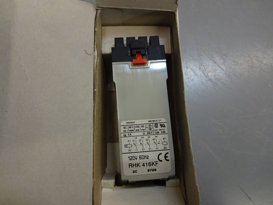 TELEMECANIQUE RHK-416KF / LATCH RELAY 120VOLT 60HZ / NEW