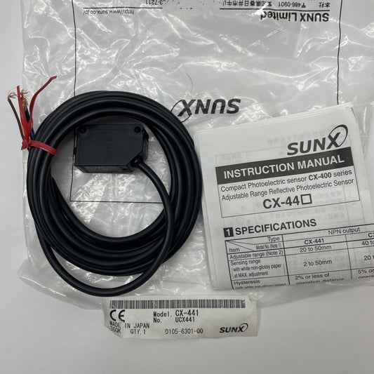 1pcs New SUNX CX-441 Photoelectricity Sensor SUNX CX441 (USA FAST SHIPPING)