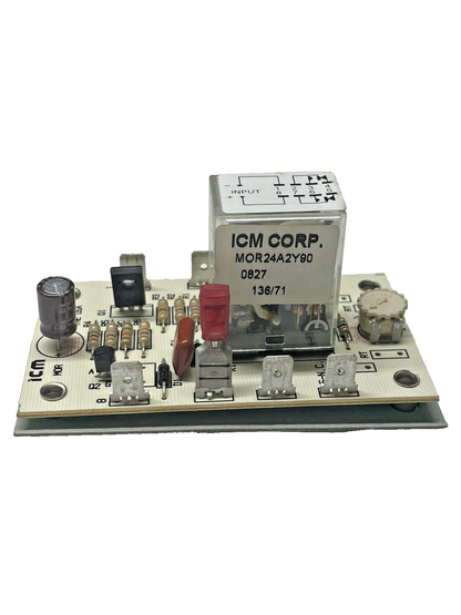 ICM Controls MOR24A2Y90 Delay Timer Circuit Board Control 10 Amp 120 VAC 1/6 HP