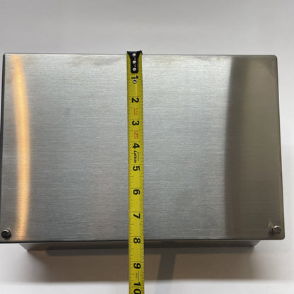 Hoffman C8C12SS Stainless Steel Consolet Enclosure 8x12x7.09 Type12