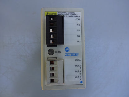 ALLEN BRADLEY 100-DNX42R / DEVICENET STARTER AUXILIARY 240 VAC 5A OUTPUT SER A