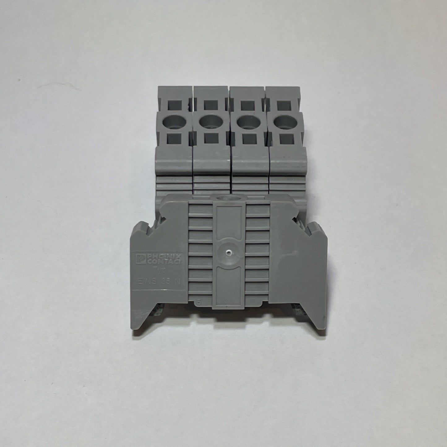 (LOT OF 5) NEW  PHOENIX CONTACT  E/NS 35 N   TERMINAL END BLOCK
