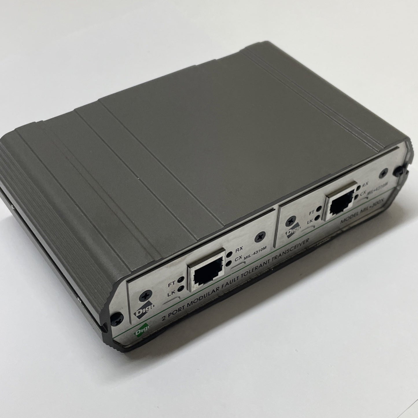 Digi MIL-300X 2-Port Fault-Tolerant Modular Transceiver Switch Module
