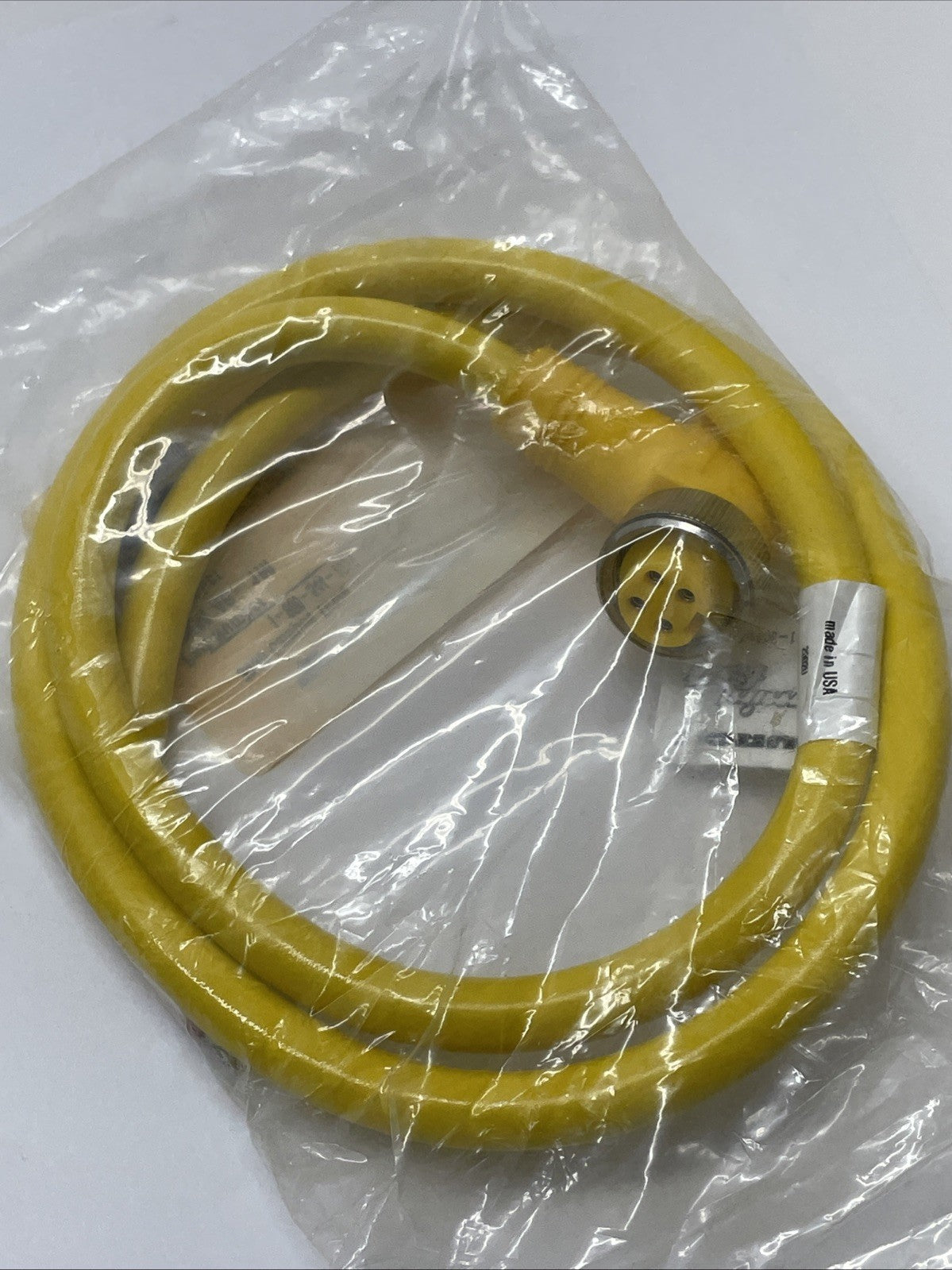 Turck WKM 46-1M Single-Ended Cordset 4-Pin 7/8″ Right-Angle Female U5100 (NEW)
