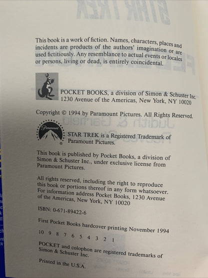 A Lot Of Four Star Trek Books Nice Condition.