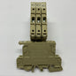 (LOT OF 4) Weidmuller KDKS1/EN4 Terminal Block Fuse DIN Rail 500V 6.3A 4 mm²