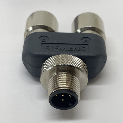 Siemens 6ES7 194-1KA01-0XA0 Y-Connector 5-pole M12 ET 200