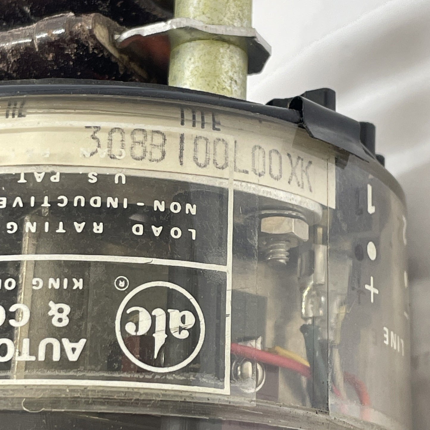 ATC 308B100L00XK Timing Relay 0-1.5 Seconds, 125 VDC