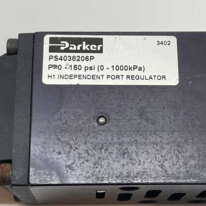Parker PS4038206P Pneumatic Regulator, 0-150 PSI (0-1000 kPa) H1 Independent