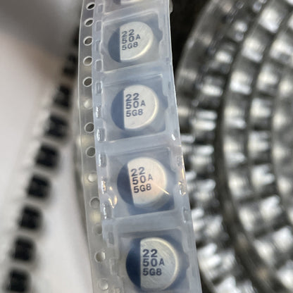 (LOT OF 965) Panasonic ECE-V1HA220P 22 50 V Aluminium Electrolytic SMD Capacitor