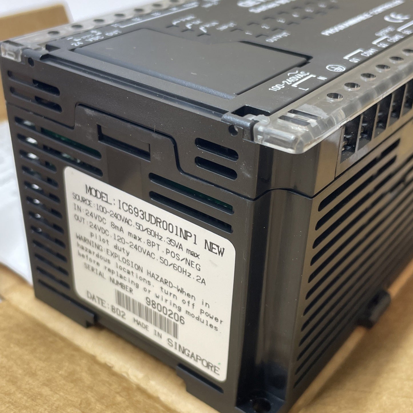 GE Fanuc IC693VDR001NP1 Series 90 Micro Programmable Controller