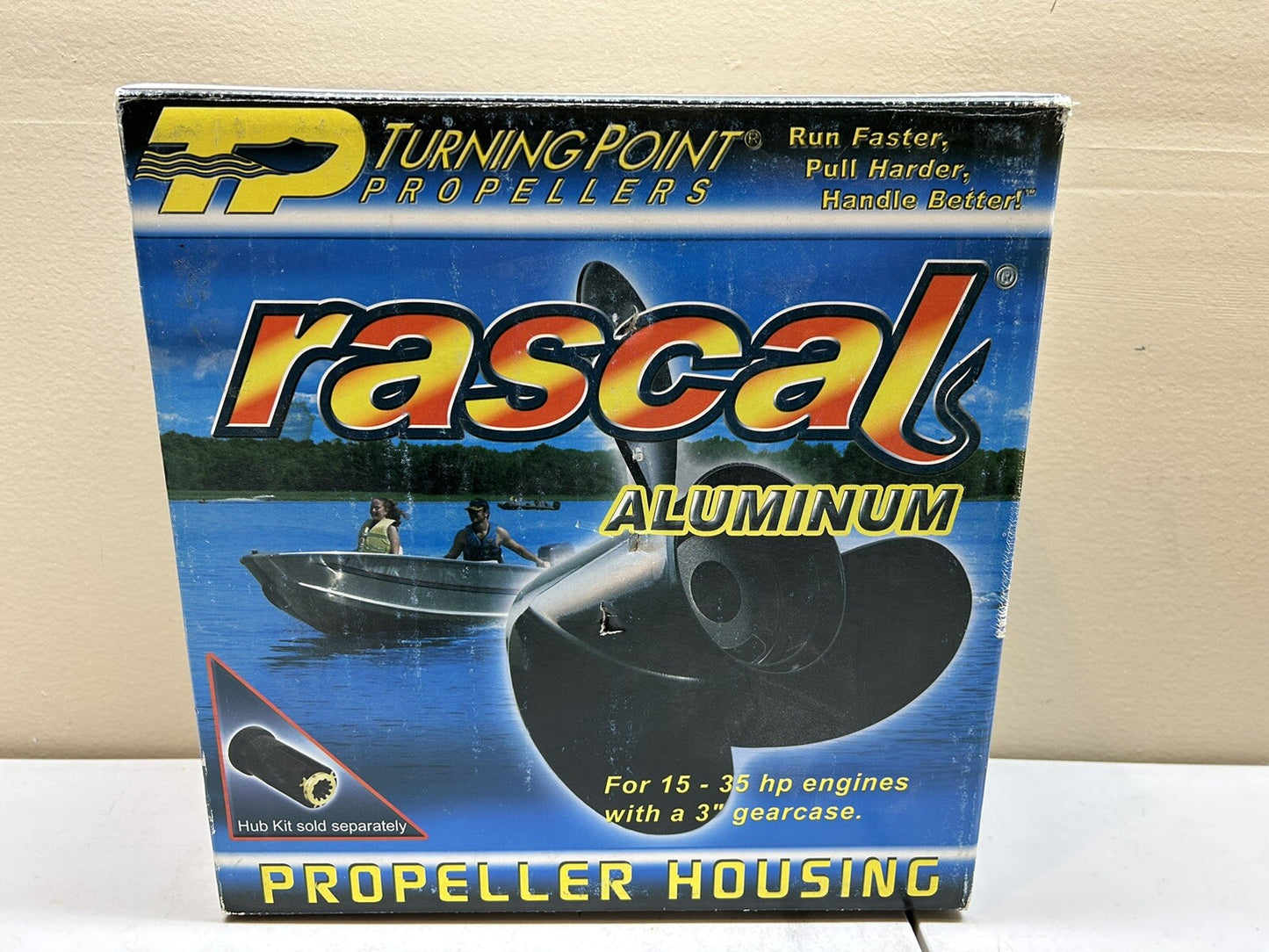 TURNING POINT RASCAL R1-1013 ALUMINUM PROPELLER 10-1/8 D X 13" P MARINE BOAT NEW