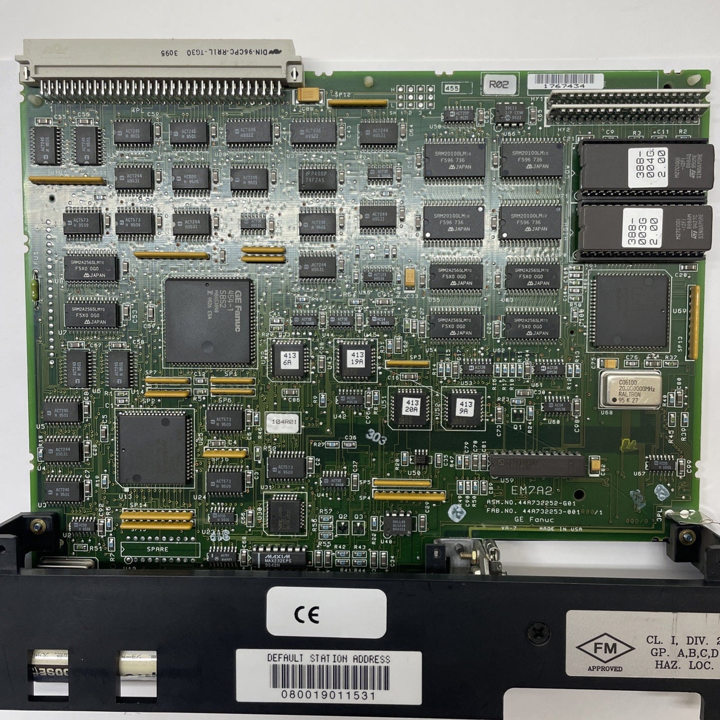 GE Fanuc IC697CMM741K Ethernet Controller Module
