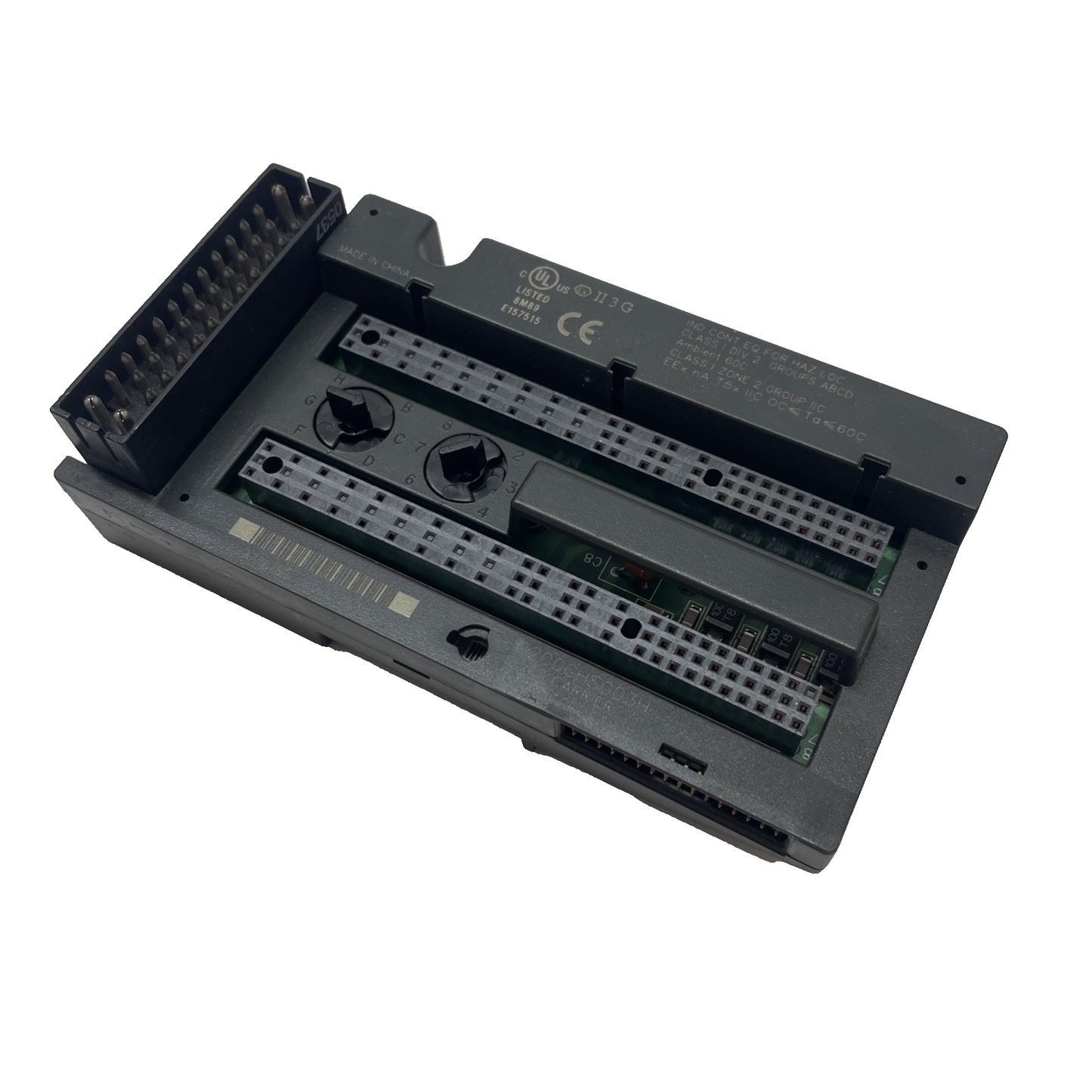 GE FANUC Versamax IC200CHS003H Connector-Style I/O Carrier Module
