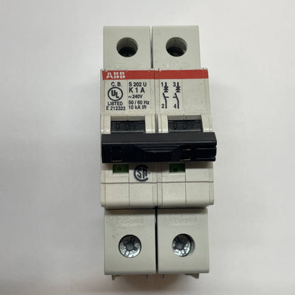 ABB S202U K1A E212323 1AMP 240V