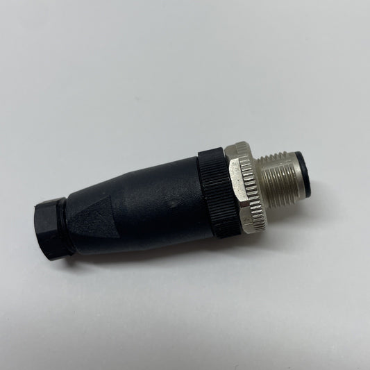 (LOT OF 18) SIEMENS 3RX8000-0CD55  M12 5-Pole Straight Male Plug Connector