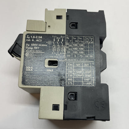 Telemecanique GV2-M07 Motor Starter