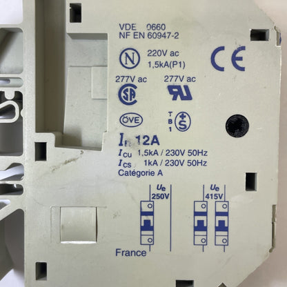 Telemecanique GB2-CB20 Circuit-Breaker, 12 Amp