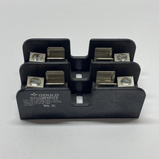 Gould Shawmut 30353 600V 30A 2-Pole Fuse Holder