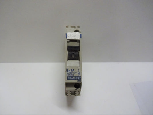 TELEMECANIQUE GB2-CB06 / 1 POLE CIRCUIT BREAKER / 1A