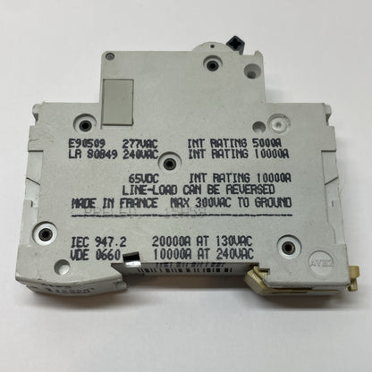 Merlin Gerin Multi9 C60N 15A 17406 Single-Pole Circuit Breaker
