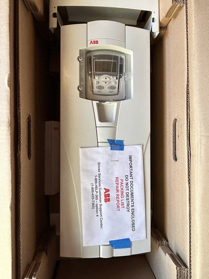 ABB ACS550-U1-038A-4+B055 / AC DRIVE 25HP / 18.5KW 380-480V 38A / REPAIRED