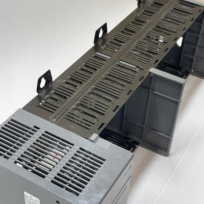 ALLEN BRADLEY 1746-A10 SER A 10 SLOT RACK W/ 1746-P2 SER C POWER SUPPLY