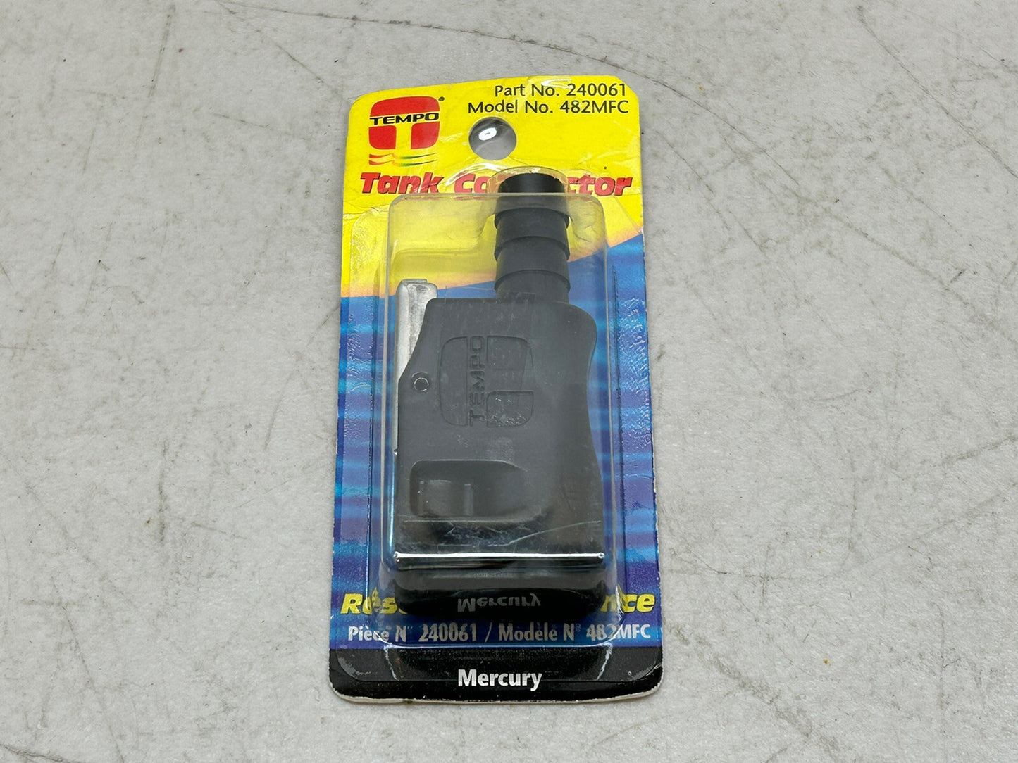TEMPO 240061 / 482MFC / TANK CONNECTOR FEMALE 3/8" BARB OEM 22-13563A7 / NEW