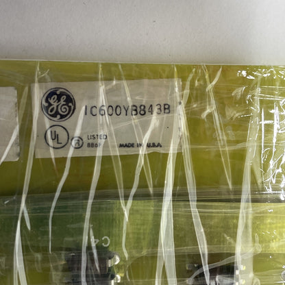 GE Fanuc IC600YB843B / IC600YB843  4-20 mA 8-Channel Analog Input Card Ser 6