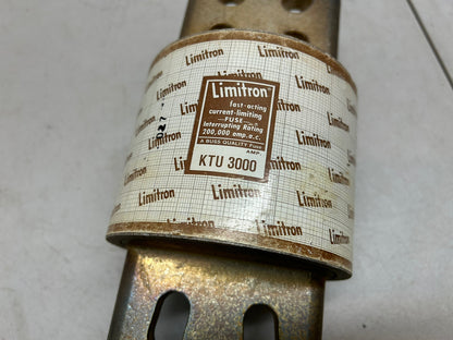 LIMITRON KTU 3000 BUSS FUSE 3000A CURRENT LIMITING FAST ACTING BUSSMANN / NEW