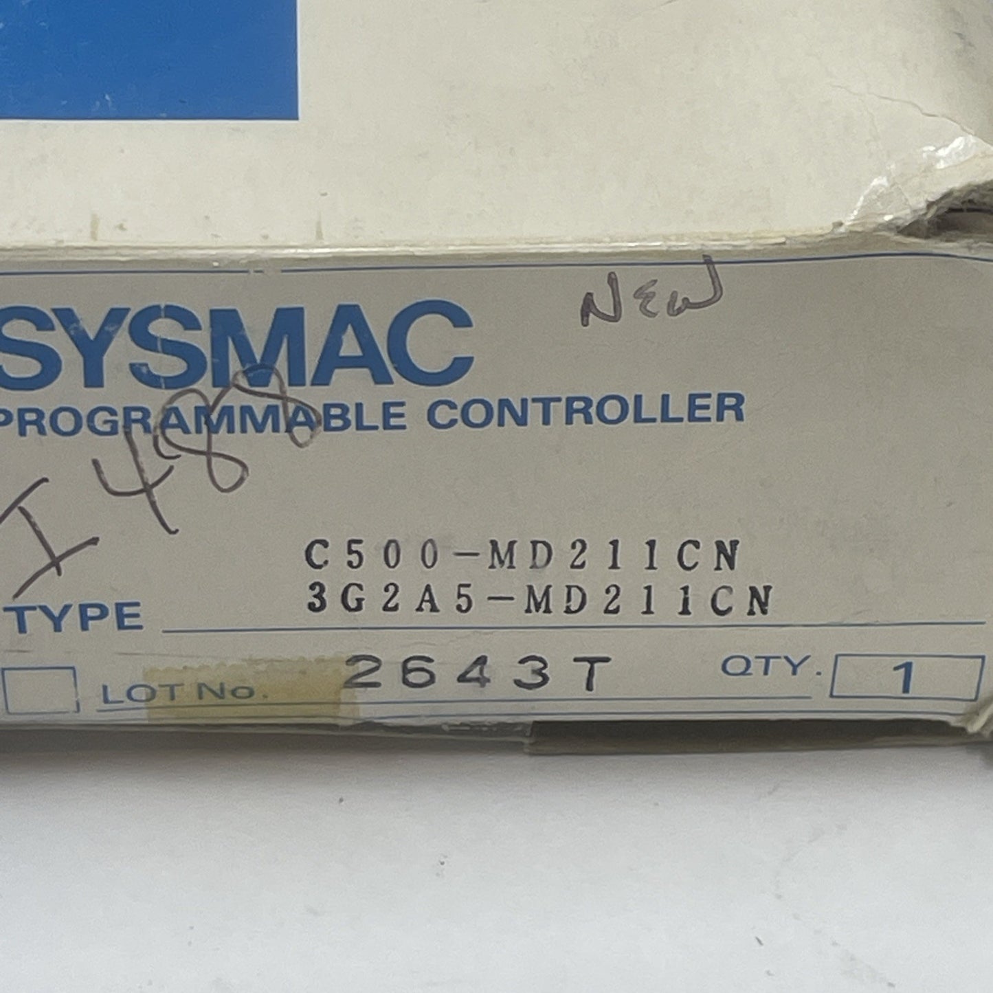 OMRON C500-MD211CN / 3G2A5-MD211CN I/O Module 16-Point DC Input