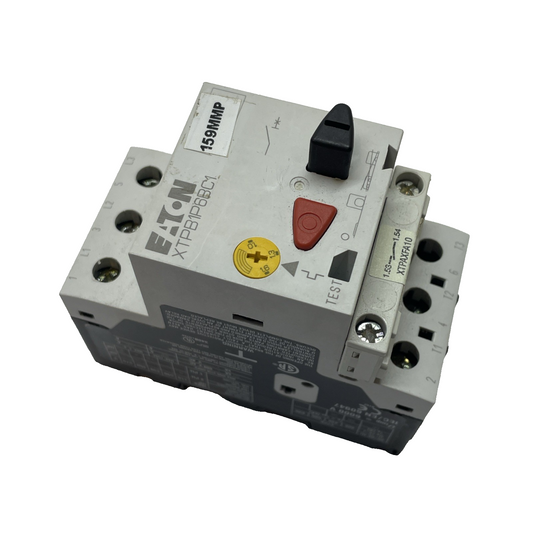 Eaton XTPB1P6BC1 Manual Motor Protector 1.0-1.6A Pushbutton Motor Starter