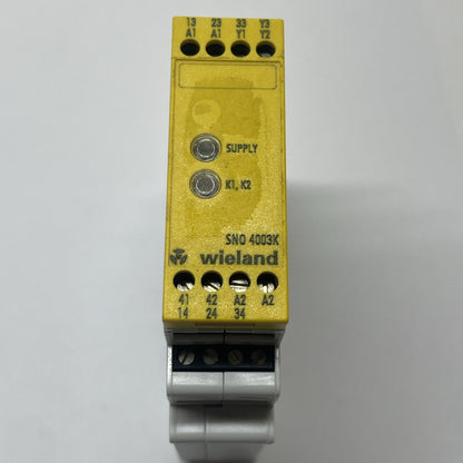 Wieland SN0 4003K Safety Switching Relay 24V  SN04003K