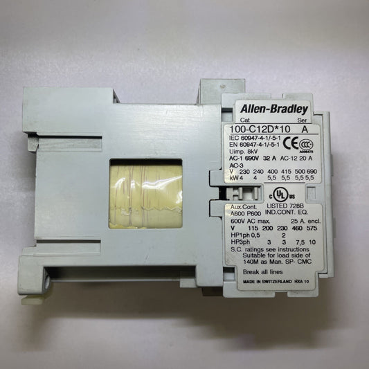 Allen-Bradley 100-C12D*10 Series A   Contactor   24VDC COIL