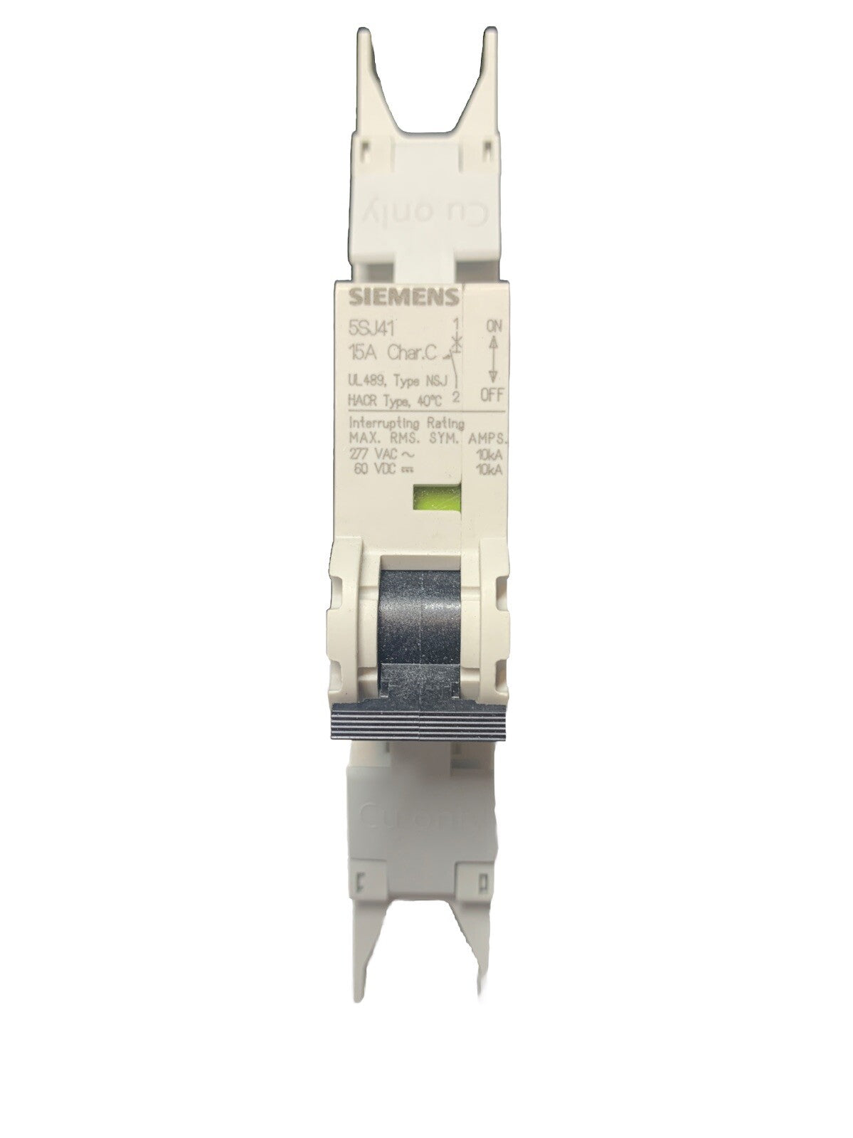 SIEMENS 5SJ4 118-7HG42, CIRCUIT BREAKER, 15A, 1P NEW!