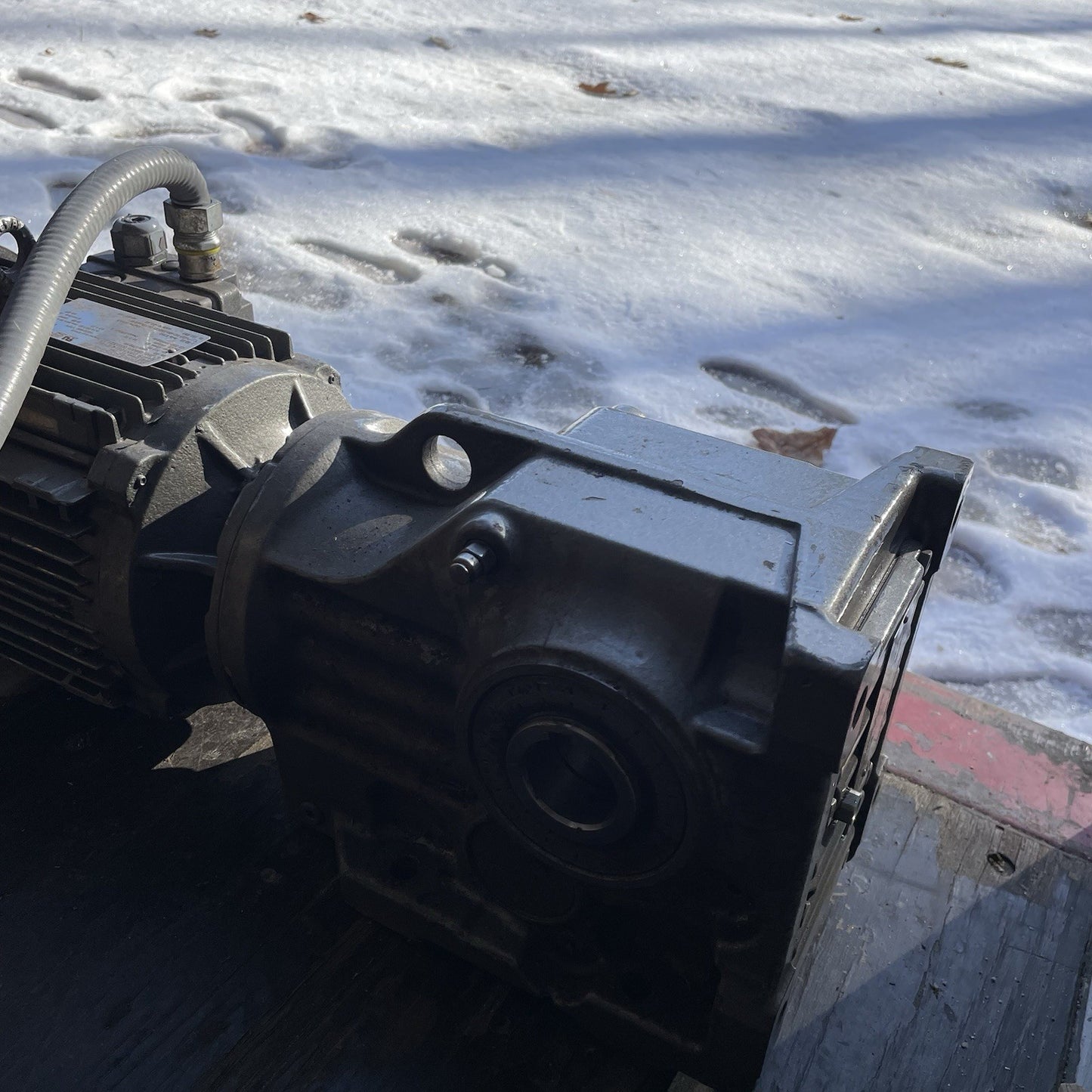 SEW-EURODRIVE KA67B DRN100L4/EV8C AC Motor w/ External HTL Encoder