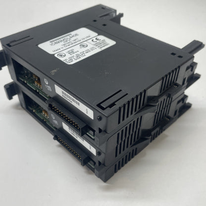 (LOT OF 2) GE Fanuc IC693MDL240E Input 120 VAC 16 Point Module