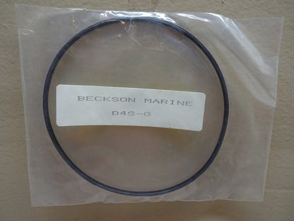 BECKSON D4S-G STANDARD TRIM HIGH GRADE 4” SCREW OUT DECK PLATE GASKET O-RING NEW