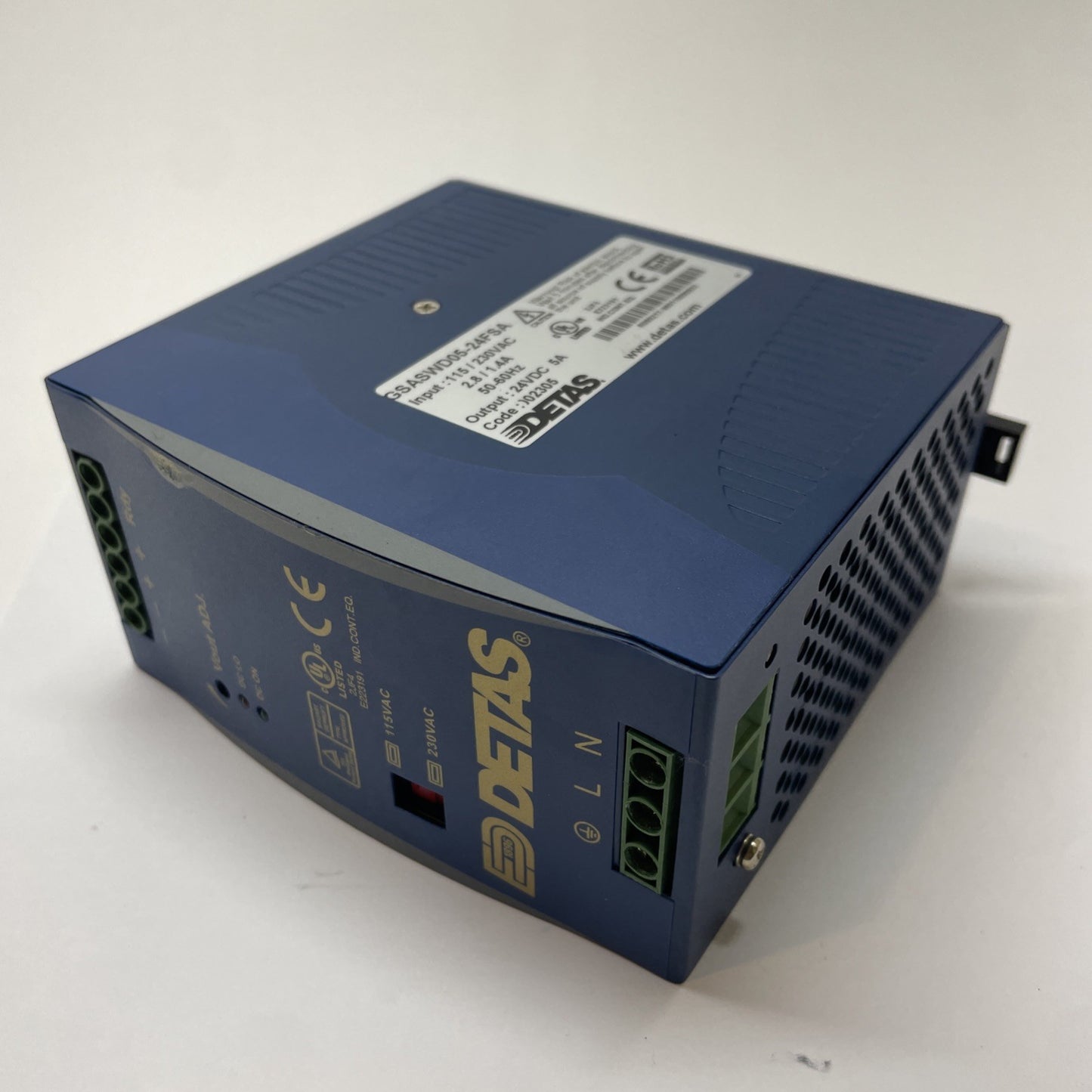 DETAS GSASWD05-24FSA Power Supply 24 VDC / 5A