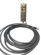 BALLUFF BNI005H BNI PNT-508-105-Z015 NETWORK MODULE WITH BALLUFF CABLE