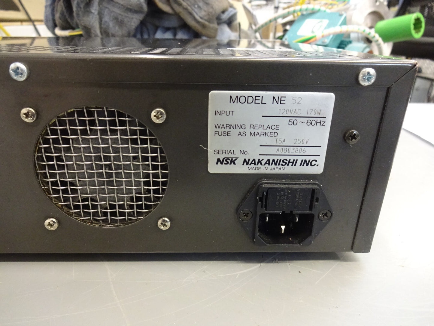 NSK ASTRO E400 NE-52 / NE52 BRUSHLESS SPINDLE MOTOR CONTROL UNIT