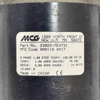 MCG 2392S-ME4731 / 2-Phase Stepper Motor With Integrated Qphase Encoder 1.8