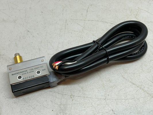 MATSUSHITA AZ7405 / ML PUSH PLUNGER TERMINAL TYPE NC SIDE LIMIT SWITCH / NEW