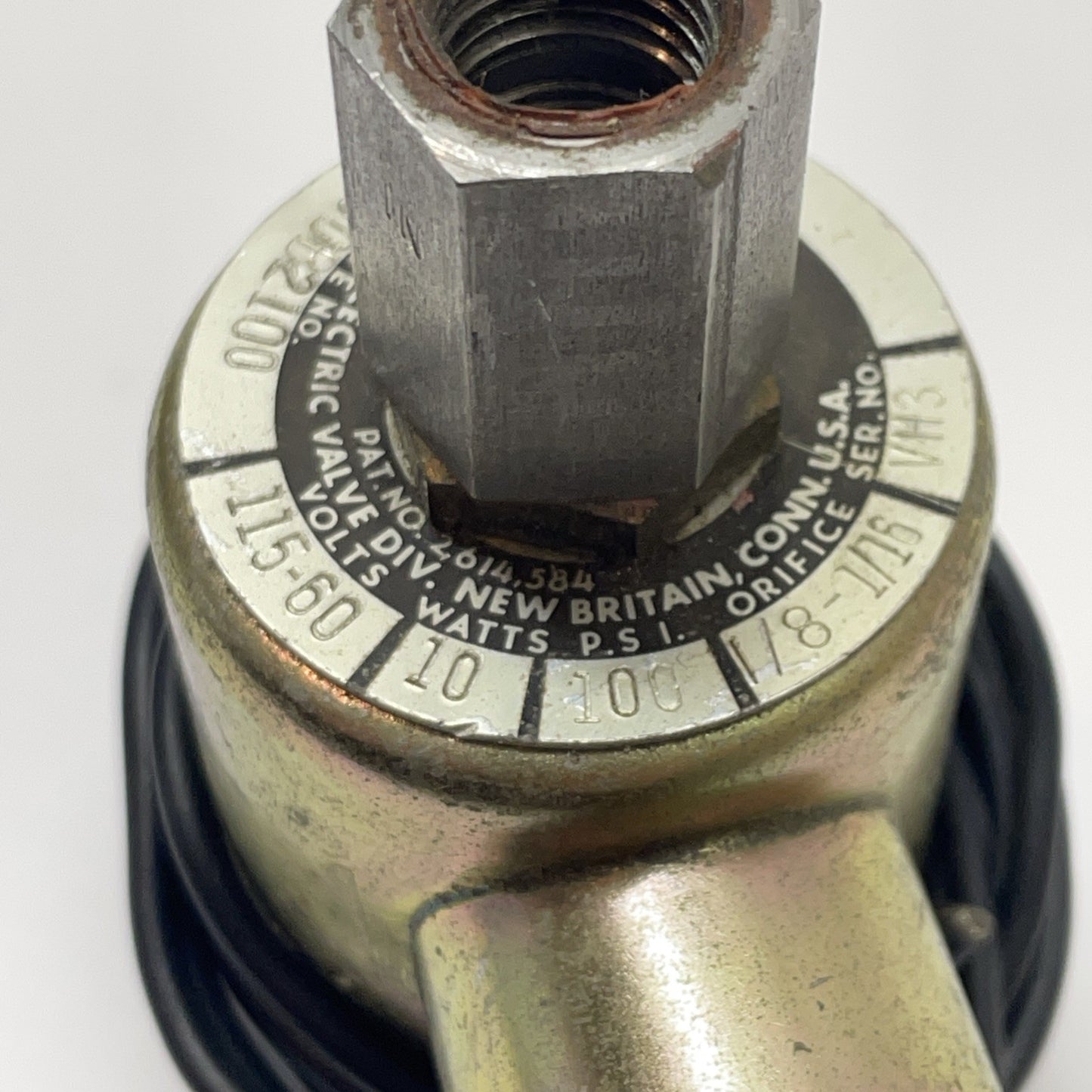 SKINNER SOLENOID VALVE VH3 SERIES V55DB2100 115V 100PSI