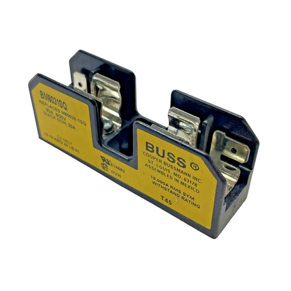 Cooper Bussman BM6031SQ Buss Fuse Block 30A 600V Fuse Holder 1 Pole 10*38mm