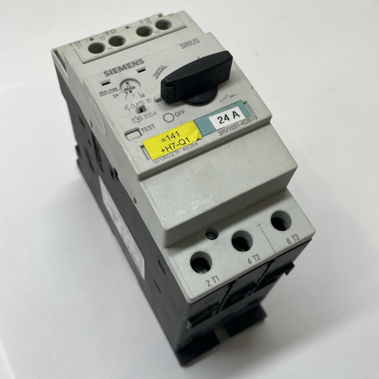 Siemens 3RV1031-4DB10 Motor Protection Circuit Breaker 18-25A