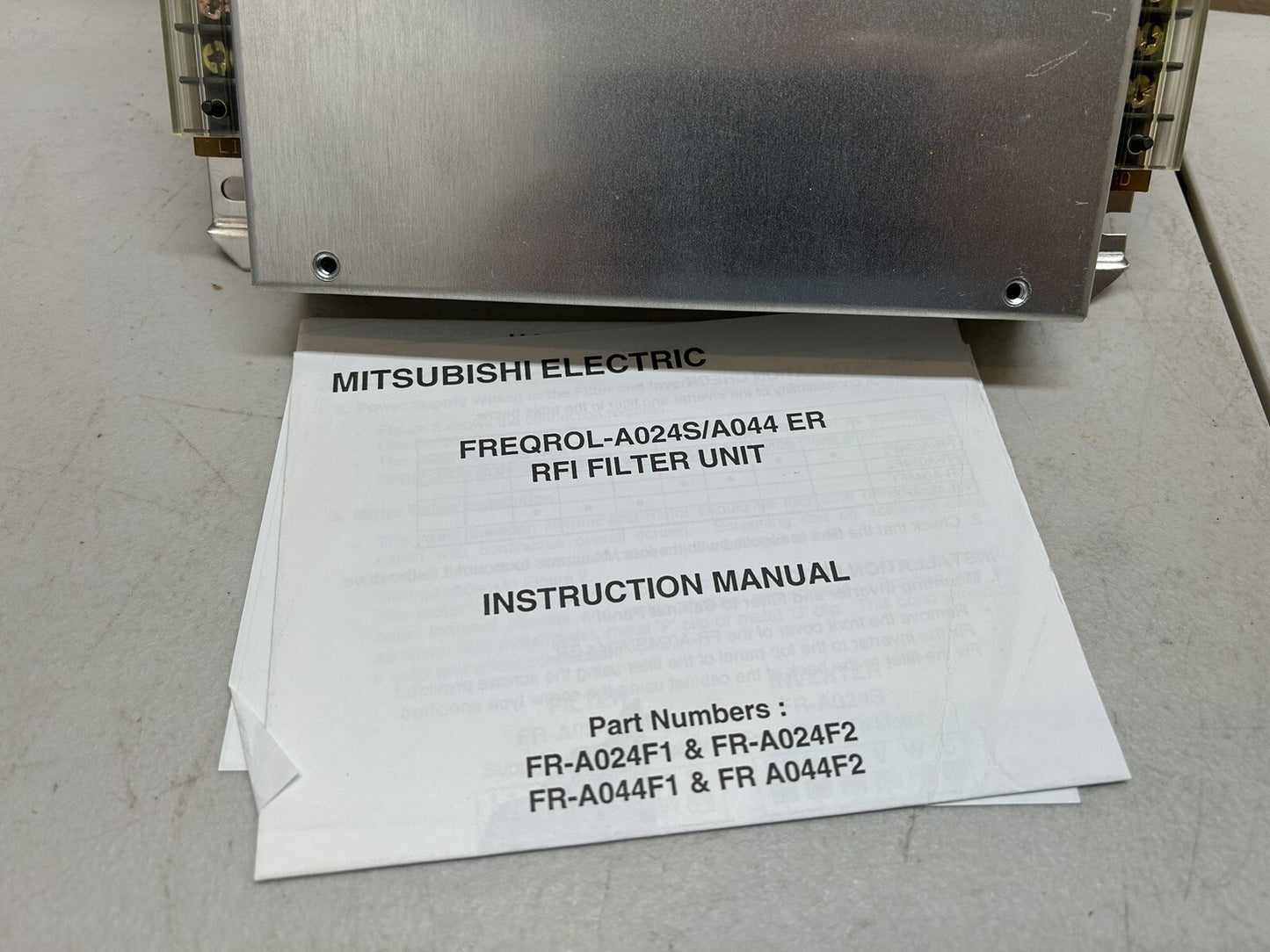 MITSUBISHI ROXBURGH SF1172A / RFI EMC FILTER / 4.5A 520V 50/60HZ / 46754 NEW