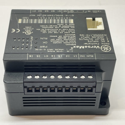 GE FANUC IC200NAL110-DG / VERSAMAX NANO CONTROLLER I/O MODULE